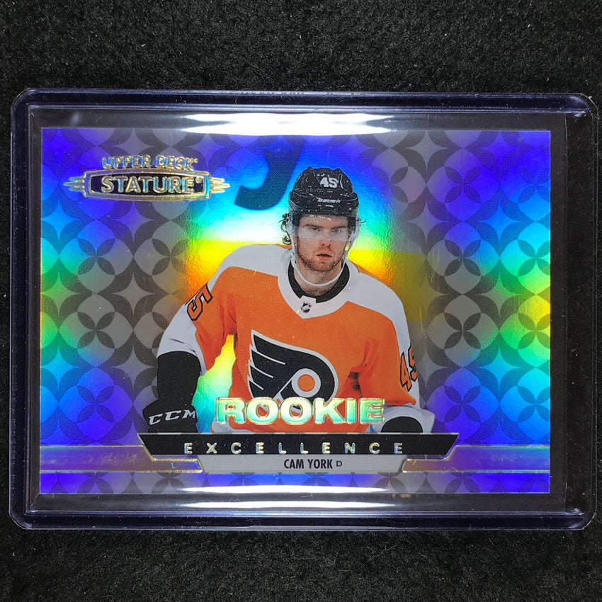 2021-22 Stature NHL CAM YORK Rookie Excellence Base #31