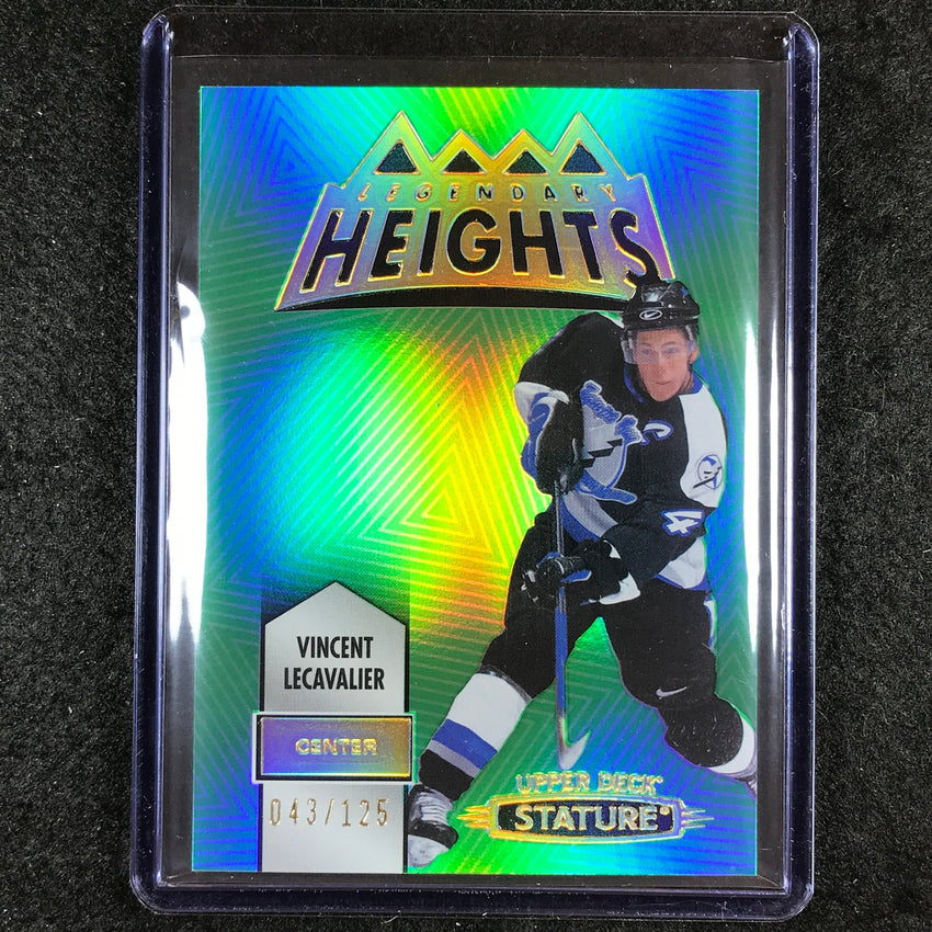 2021-22 Stature NHL VINCENT LECAVALIER Legendary Heights Green 43/125