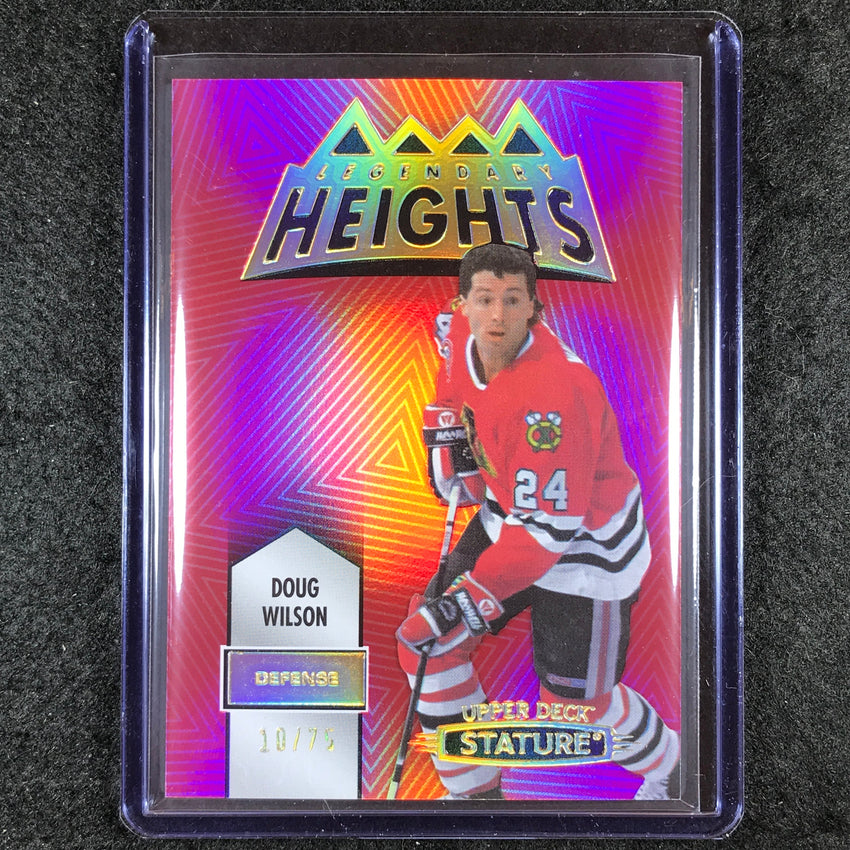 2021-22 Stature NHL DOUG WILSON Legendary Heights Red 10/75