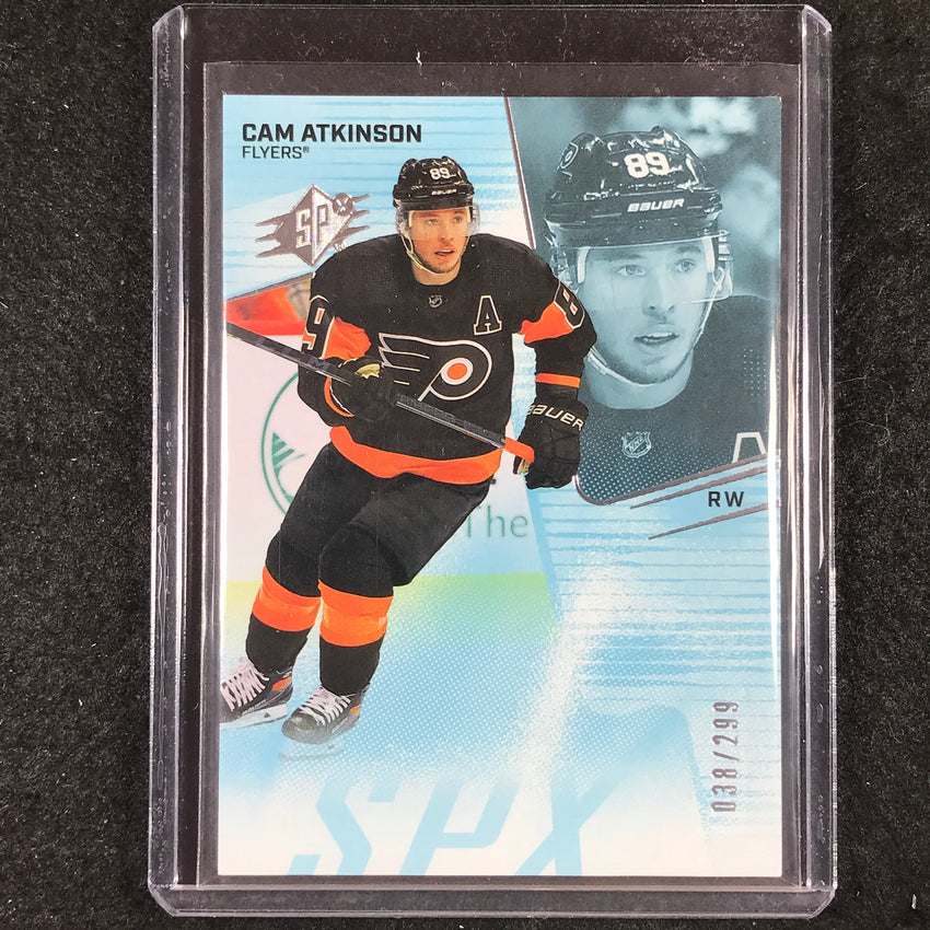 2022-23 SPx NHL CAM ATKINSON Veteran Base 38/299 #15