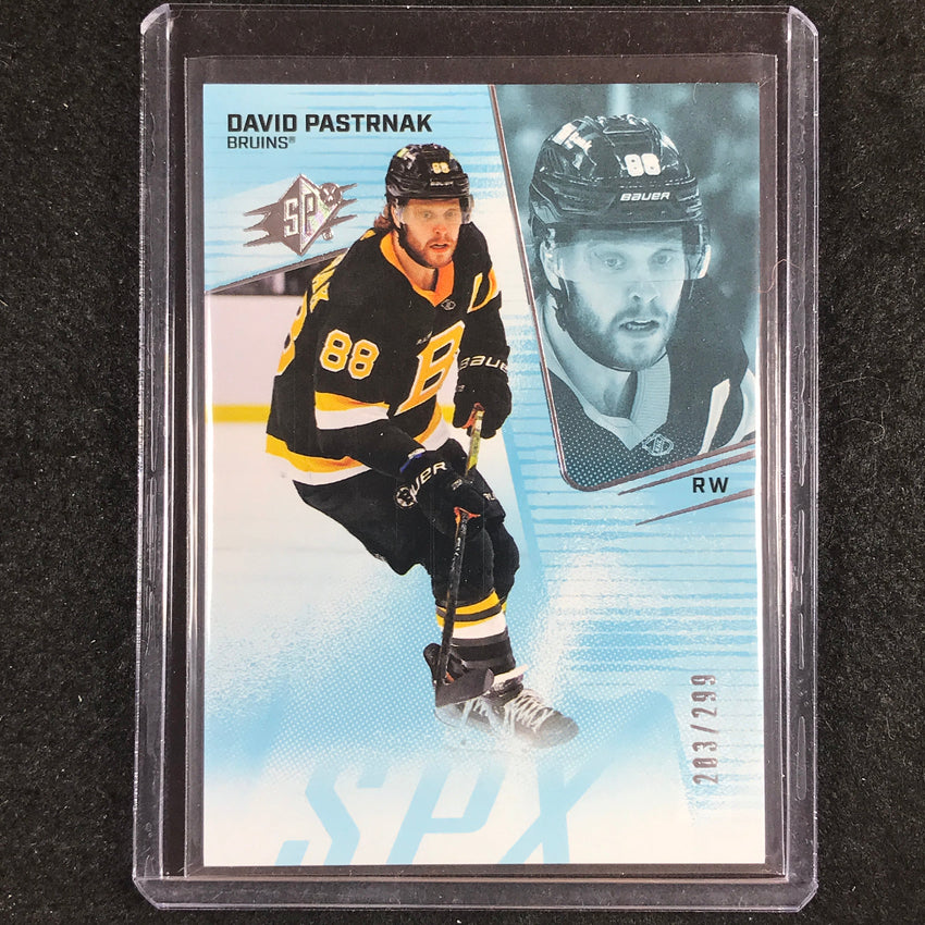 2022-23 SPx NHL DAVID PASTRNAK Veteran Base 203/299 #22
