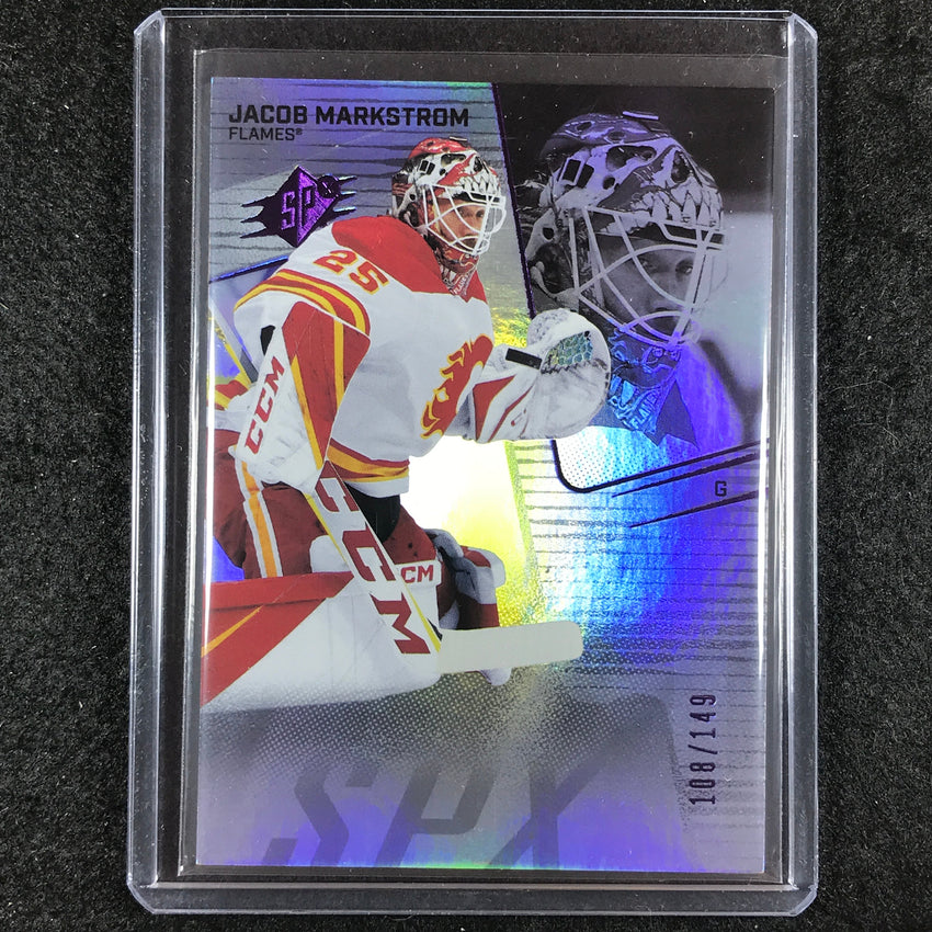 2022-23 SPx NHL JACOB MARKSTROM Veteran Colored Holofoil 108/149 #37