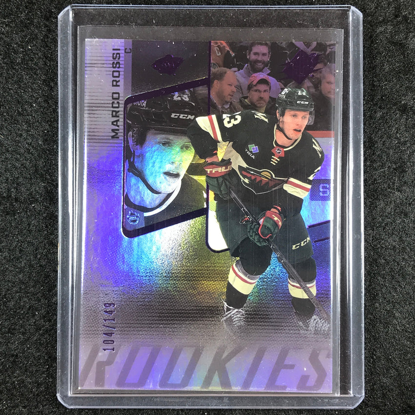 2022-23 SPx NHL MARCO ROSSI Veteran Colored Holofoil 104/149 #103