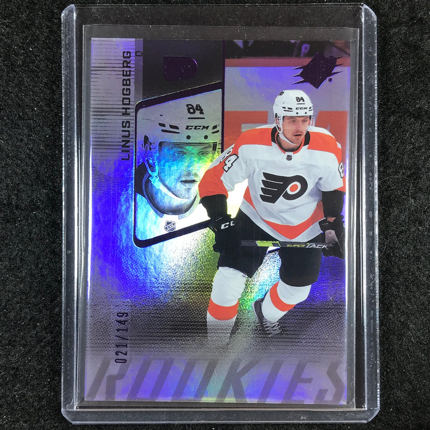 2022-23 SPx NHL LINUS HOGBERG Veteran Colored Holofoil 21/149 #165