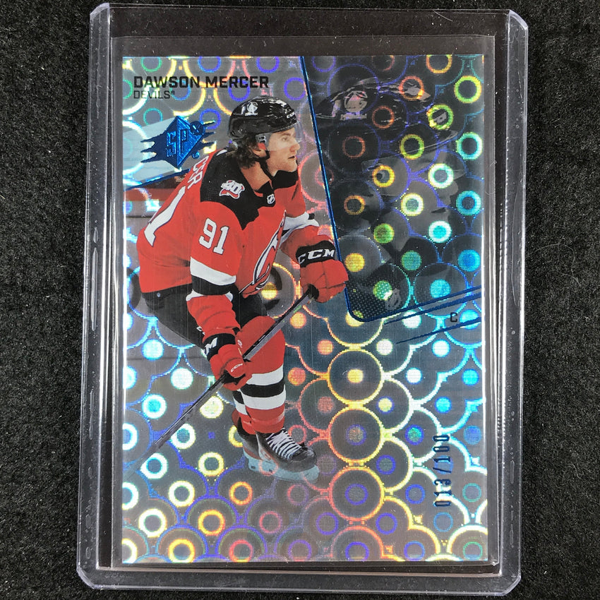 2022-23 SPx NHL DAWSON MERCER Veteran Radiance 13/100 #63