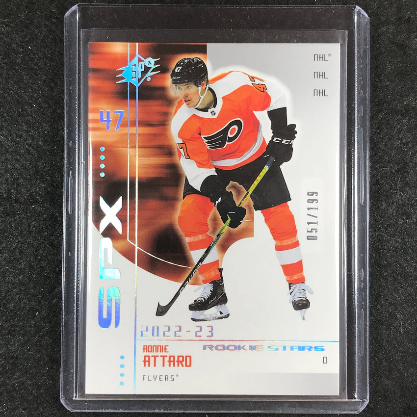 2022-23 SPx NHL RONNIE ATTARD 2002-03 Retro Rookie Stars 51/199