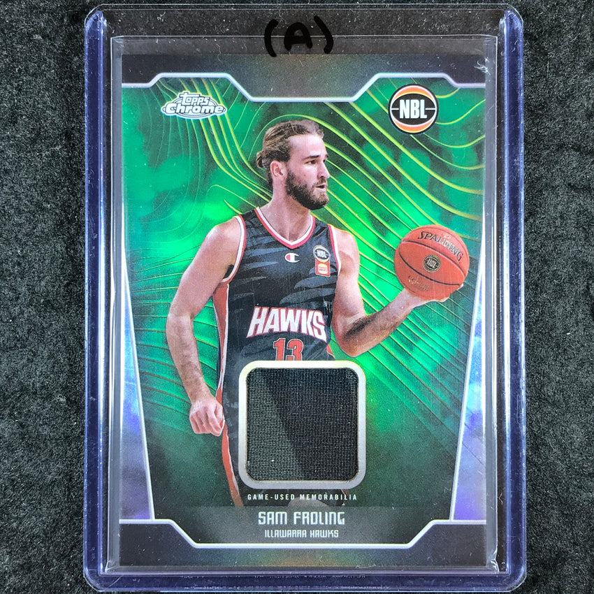 2024-25 Topps Chrome NBL SAM FROLING Jersey Relic Refractor #SF (A)