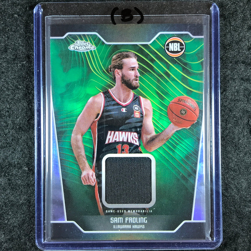 2024-25 Topps Chrome NBL SAM FROLING Jersey Relic Refractor #SF (B)