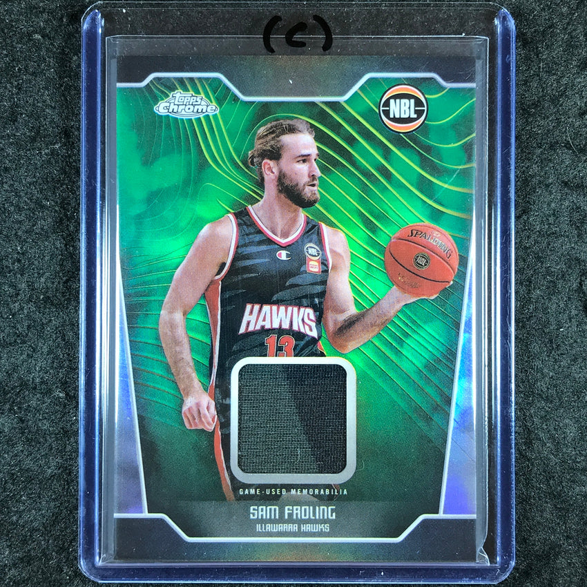 2024-25 Topps Chrome NBL SAM FROLING Jersey Relic Refractor #SF (C)