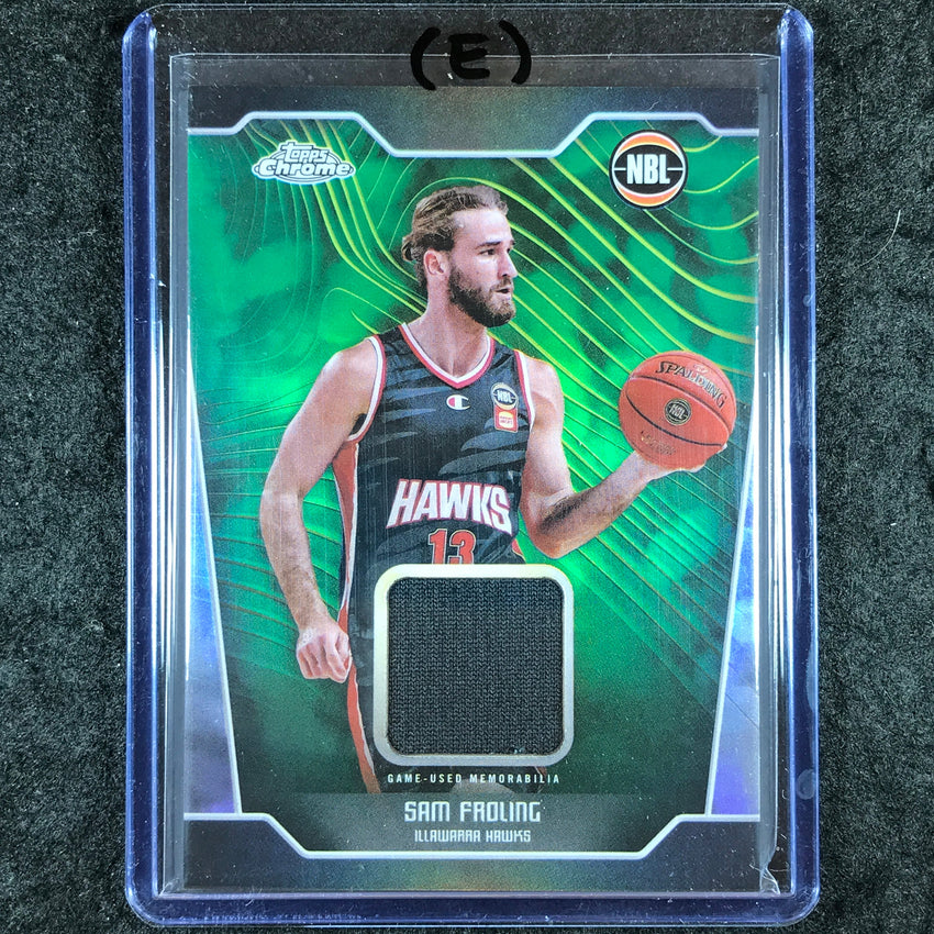 2024-25 Topps Chrome NBL SAM FROLING Jersey Relic Refractor #SF (E)
