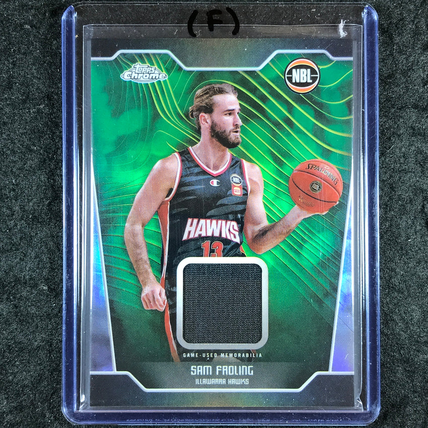 2024-25 Topps Chrome NBL SAM FROLING Jersey Relic Refractor #SF (F)