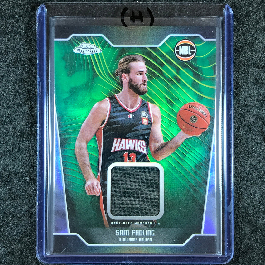 2024-25 Topps Chrome NBL SAM FROLING Jersey Relic Refractor #SF (H)