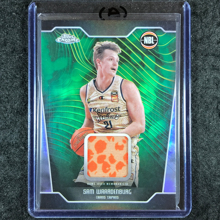 2024-25 Topps Chrome NBL SAM WAARDENBURG Jersey Relic Refractor #SW (A)
