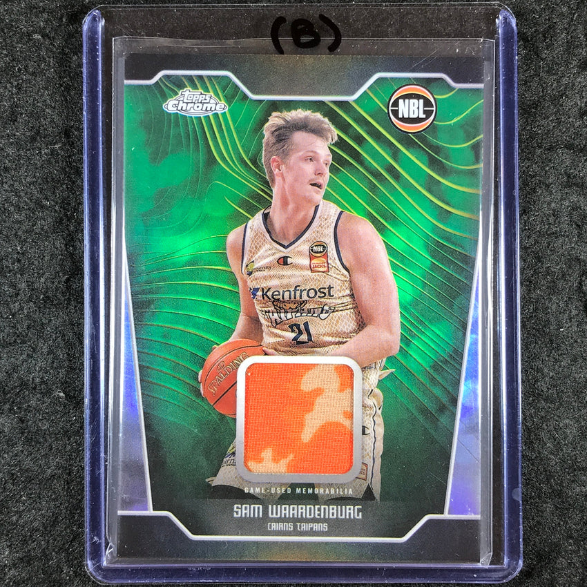 2024-25 Topps Chrome NBL SAM WAARDENBURG Jersey Relic Refractor #SW (B)