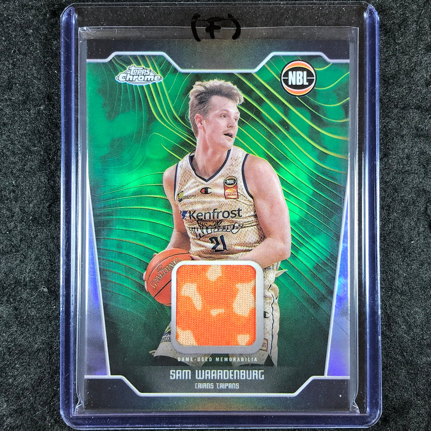 2024-25 Topps Chrome NBL SAM WAARDENBURG Jersey Relic Refractor #SW (F)