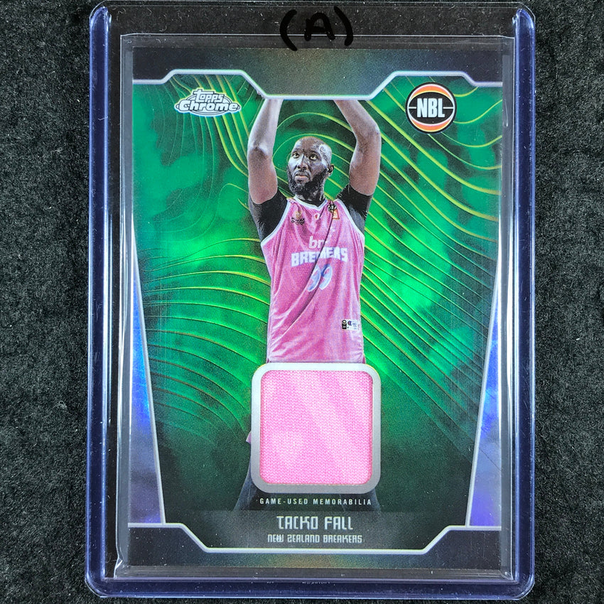 2024-25 Topps Chrome NBL TACKO FALL Jersey Relic Refractor #TF (A)
