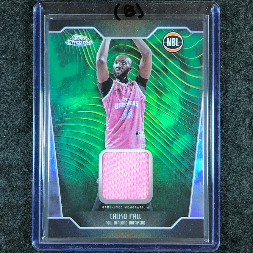 2024-25 Topps Chrome NBL TACKO FALL Jersey Relic Refractor #TF (B)