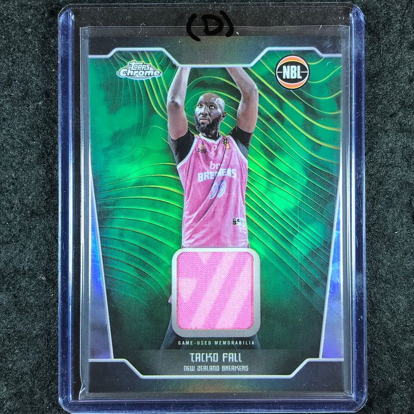 2024-25 Topps Chrome NBL TACKO FALL Jersey Relic Refractor #TF (D)