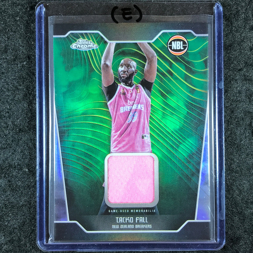 2024-25 Topps Chrome NBL TACKO FALL Jersey Relic Refractor #TF (E)