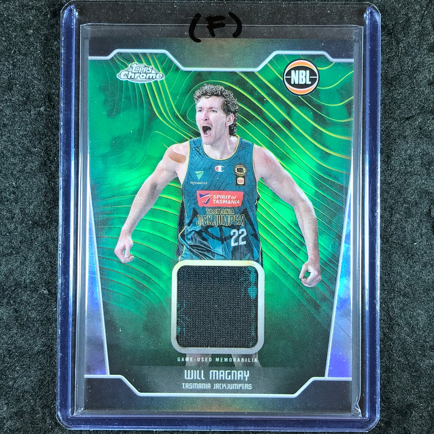2024-25 Topps Chrome NBL WILL MAGNAY Jersey Relic Refractor #WM (F)