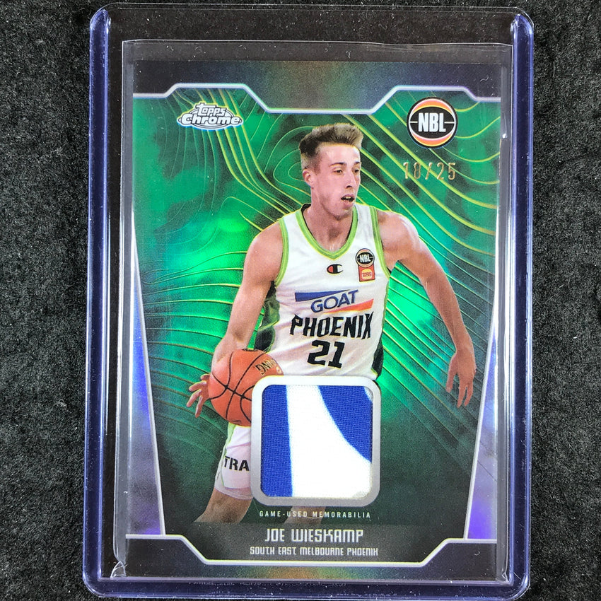 2024-25 Topps Chrome NBL JOE WIESKAMP Patch Relic Premium 18/25