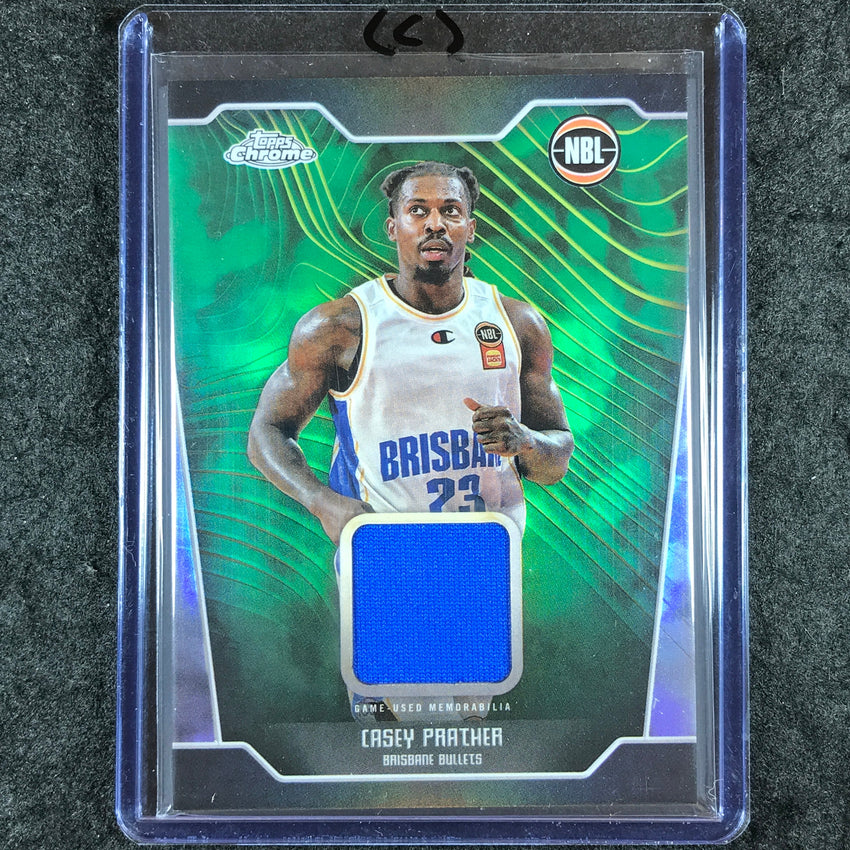 2024-25 Topps Chrome NBL CASEY PRATHER Jersey Relic Refractor #CP (C)