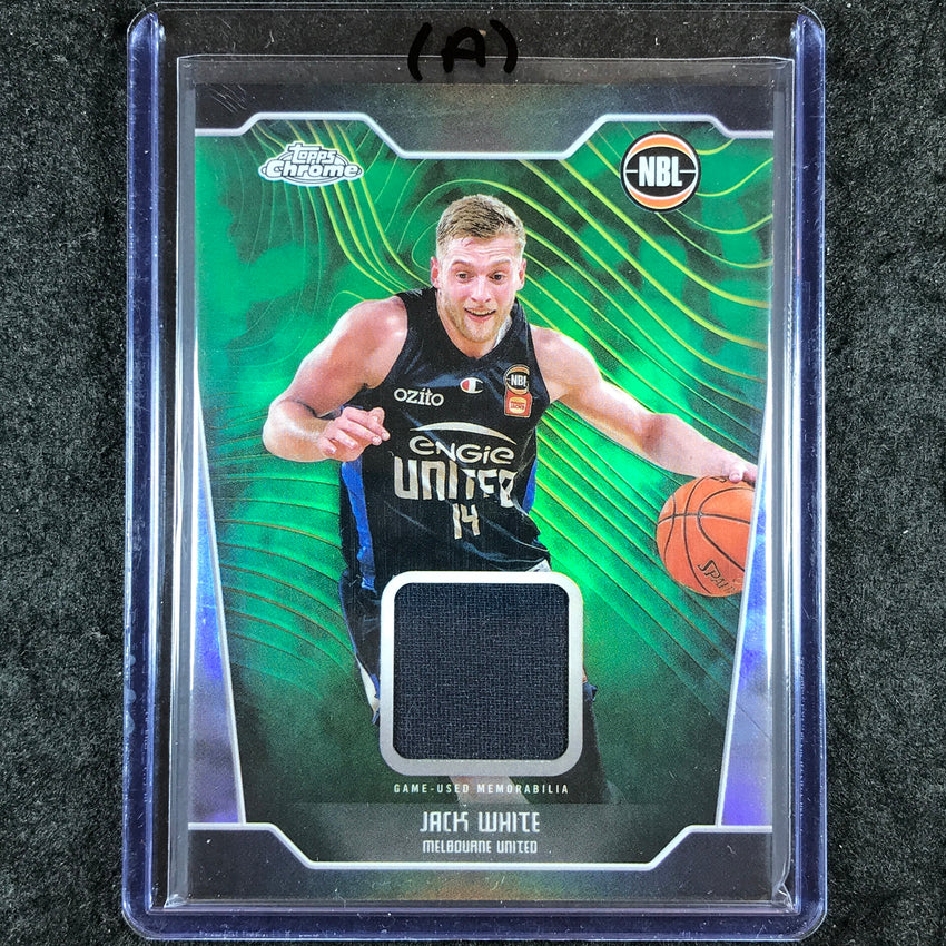 2024-25 Topps Chrome NBL JACK WHITE Jersey Relic Refractor #JW (A)