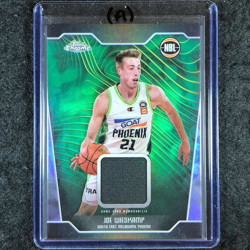 2024-25 Topps Chrome NBL JOE WIESKAMP Jersey Relic Refractor #JWI (A)
