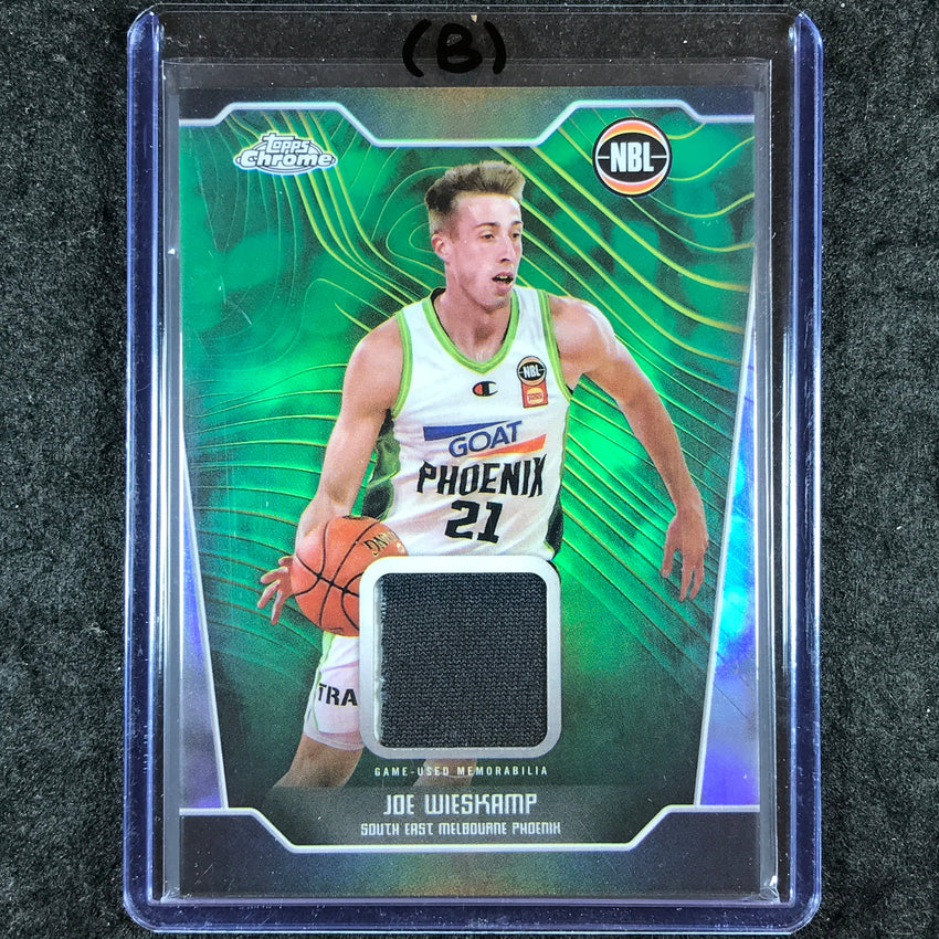 2024-25 Topps Chrome NBL JOE WIESKAMP Jersey Relic Refractor #JWI (B)