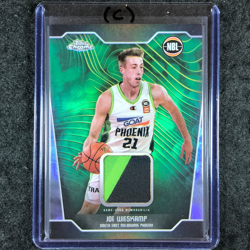 2024-25 Topps Chrome NBL JOE WIESKAMP Jersey Relic Refractor #JWI (C)