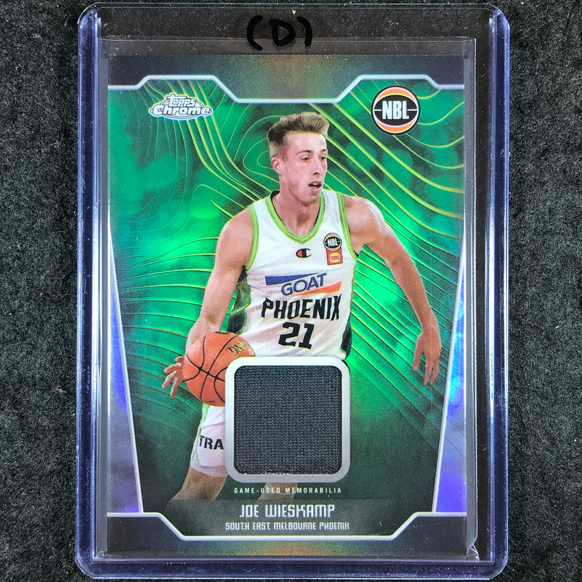2024-25 Topps Chrome NBL JOE WIESKAMP Jersey Relic Refractor #JWI (D)