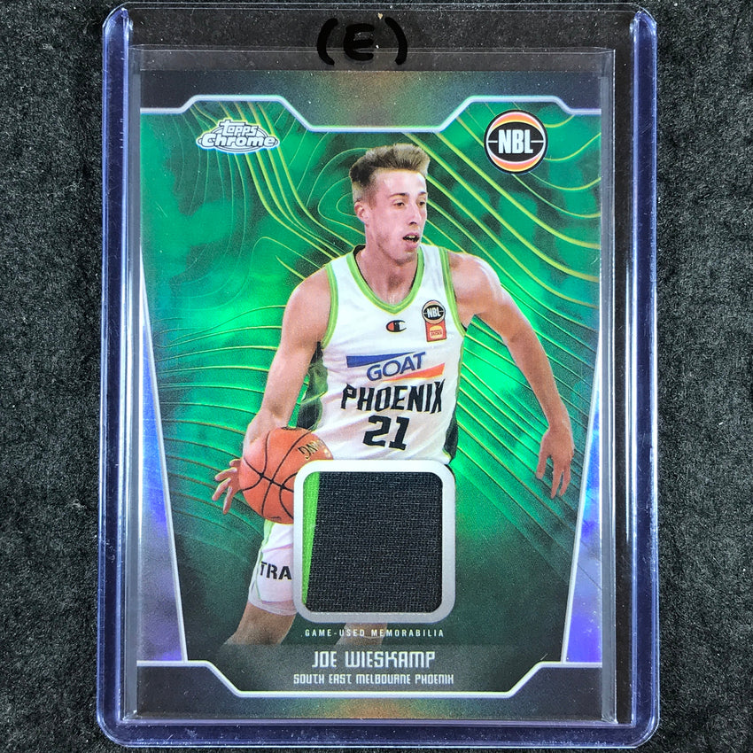 2024-25 Topps Chrome NBL JOE WIESKAMP Jersey Relic Refractor #JWI (E)