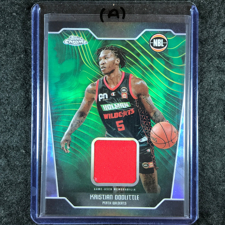 2024-25 Topps Chrome NBL KRISTIAN DOOLITTLE Jersey Relic Refractor #KDO (A)