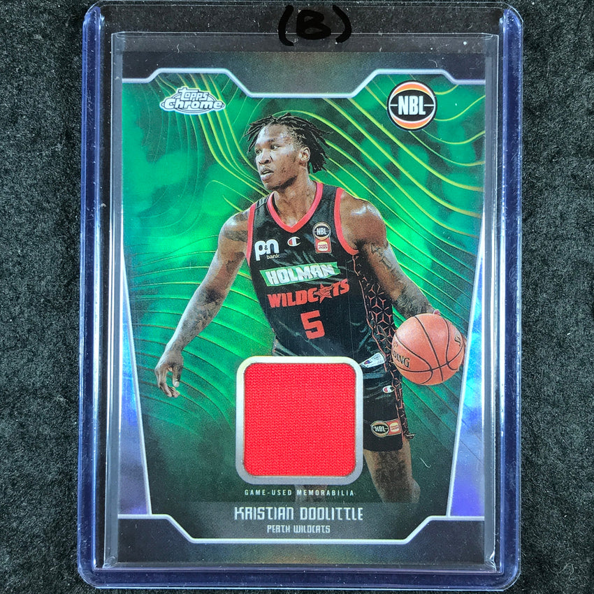 2024-25 Topps Chrome NBL KRISTIAN DOOLITTLE Jersey Relic Refractor #KDO (B)