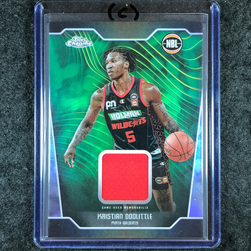 2024-25 Topps Chrome NBL KRISTIAN DOOLITTLE Jersey Relic Refractor #KDO (C)