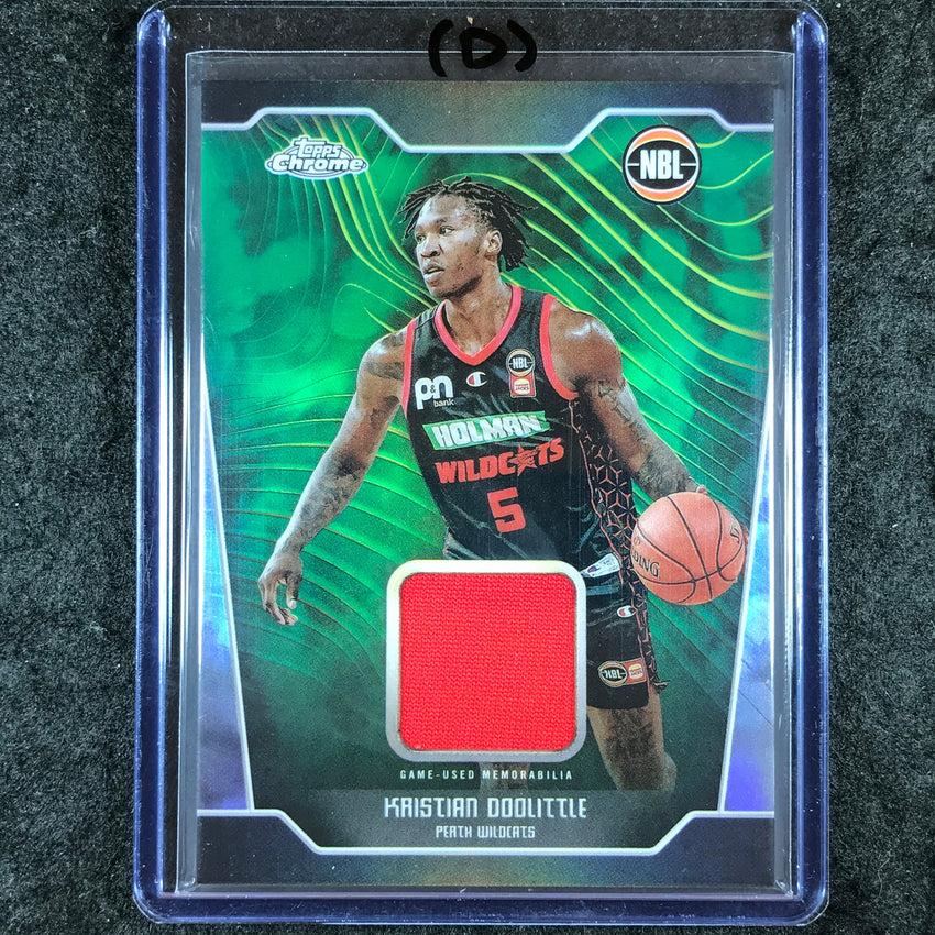 2024-25 Topps Chrome NBL KRISTIAN DOOLITTLE Jersey Relic Refractor #KDO (D)