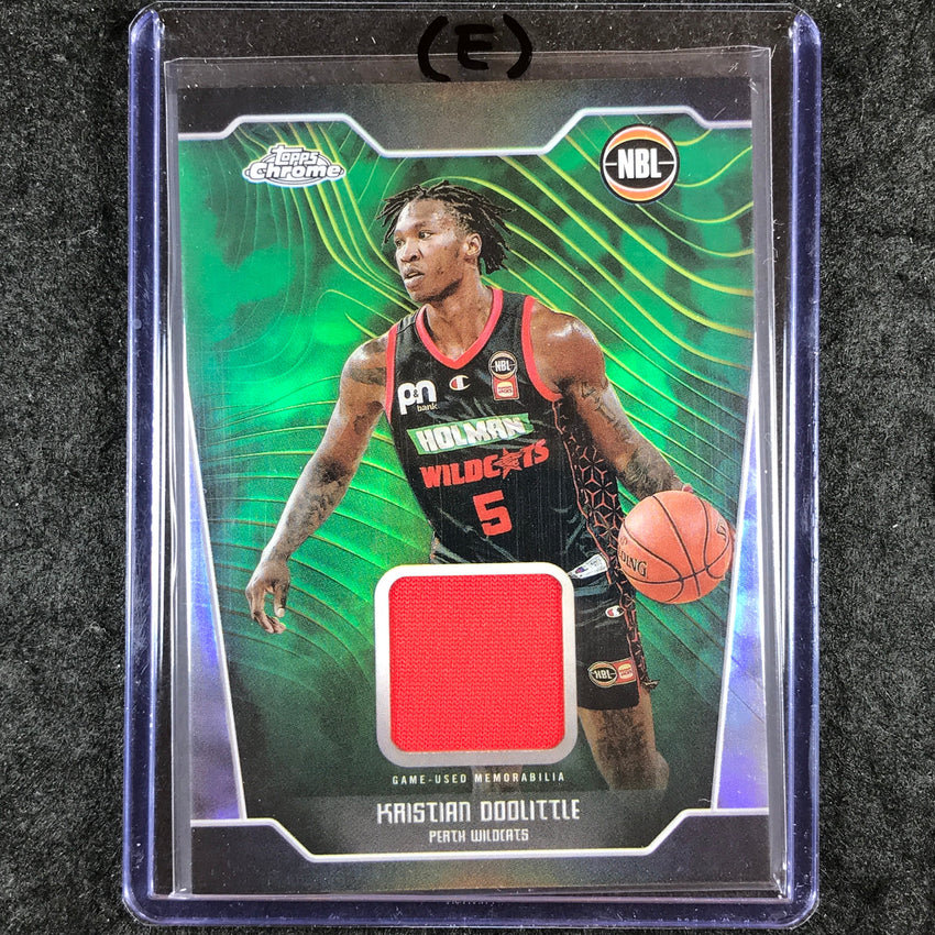2024-25 Topps Chrome NBL KRISTIAN DOOLITTLE Jersey Relic Refractor #KDO (E)