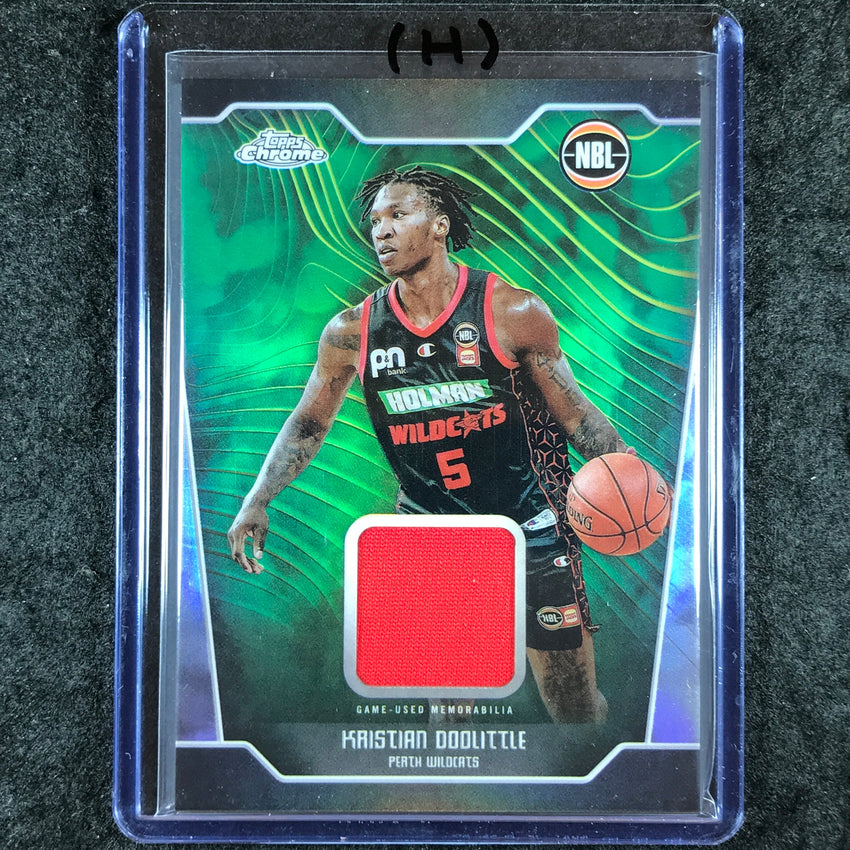 2024-25 Topps Chrome NBL KRISTIAN DOOLITTLE Jersey Relic Refractor #KDO (H)