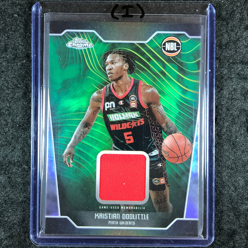 2024-25 Topps Chrome NBL KRISTIAN DOOLITTLE Jersey Relic Refractor #KDO (I)