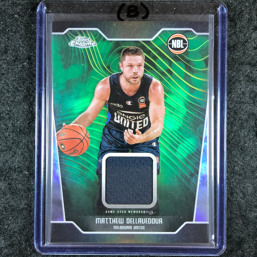 2024-25 Topps Chrome NBL MATTHEW DELLAVEDOVA Jersey Relic Refractor #MD (B)