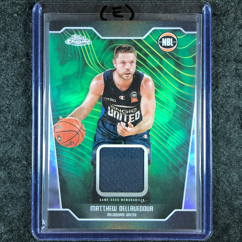 2024-25 Topps Chrome NBL MATTHEW DELLAVEDOVA Jersey Relic Refractor #MD (E)