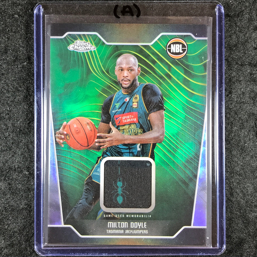 2024-25 Topps Chrome NBL MILTON DOYLE Jersey Relic Refractor #MDO (A)