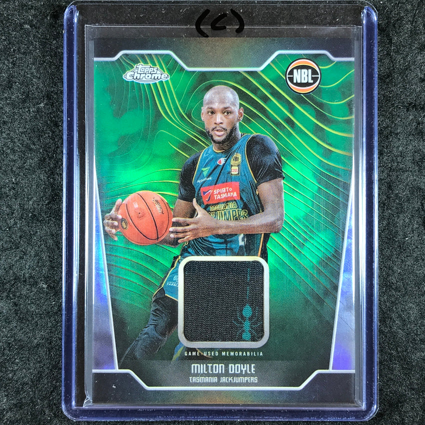 2024-25 Topps Chrome NBL MILTON DOYLE Jersey Relic Refractor #MDO (C)