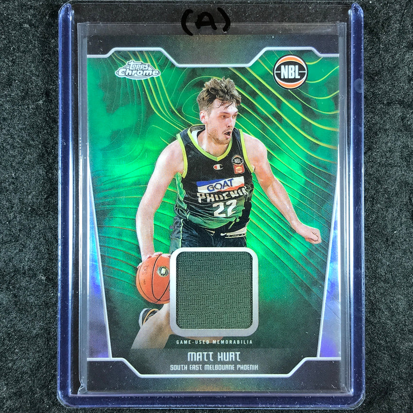 2024-25 Topps Chrome NBL MATT HURT Jersey Relic Refractor #MH (A)