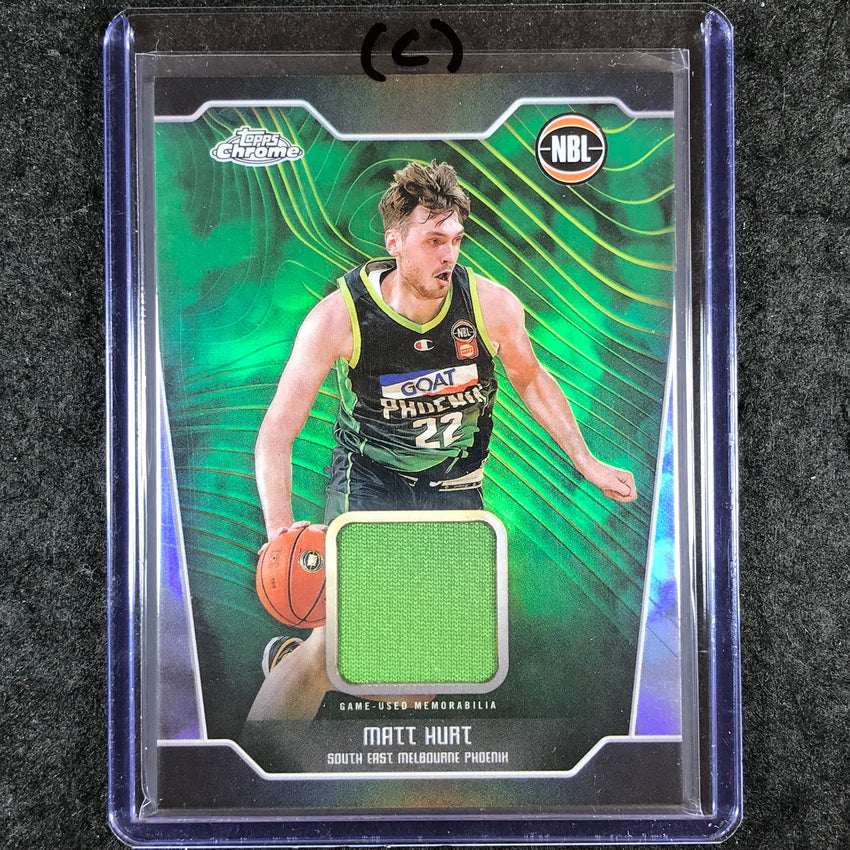 2024-25 Topps Chrome NBL MATT HURT Jersey Relic Refractor #MH (C)