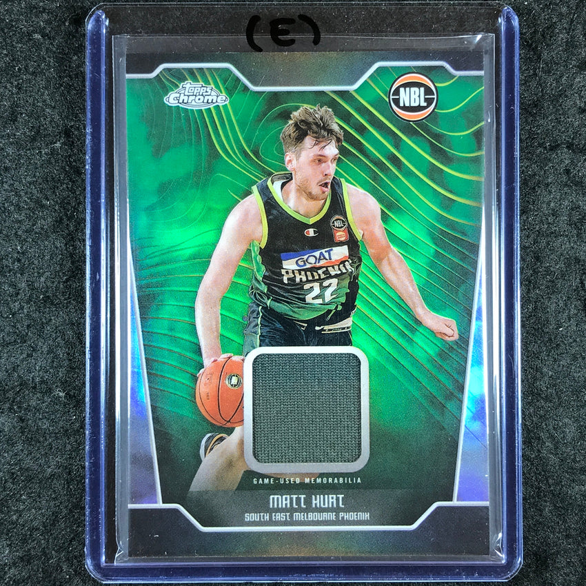 2024-25 Topps Chrome NBL MATT HURT Jersey Relic Refractor #MH (E)