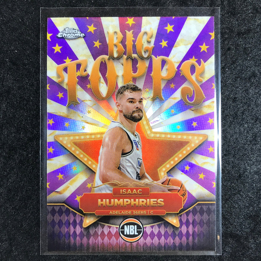 2024-25 Topps Chrome NBL ISAAC HUMPHRIES Big Topps Refractor #11
