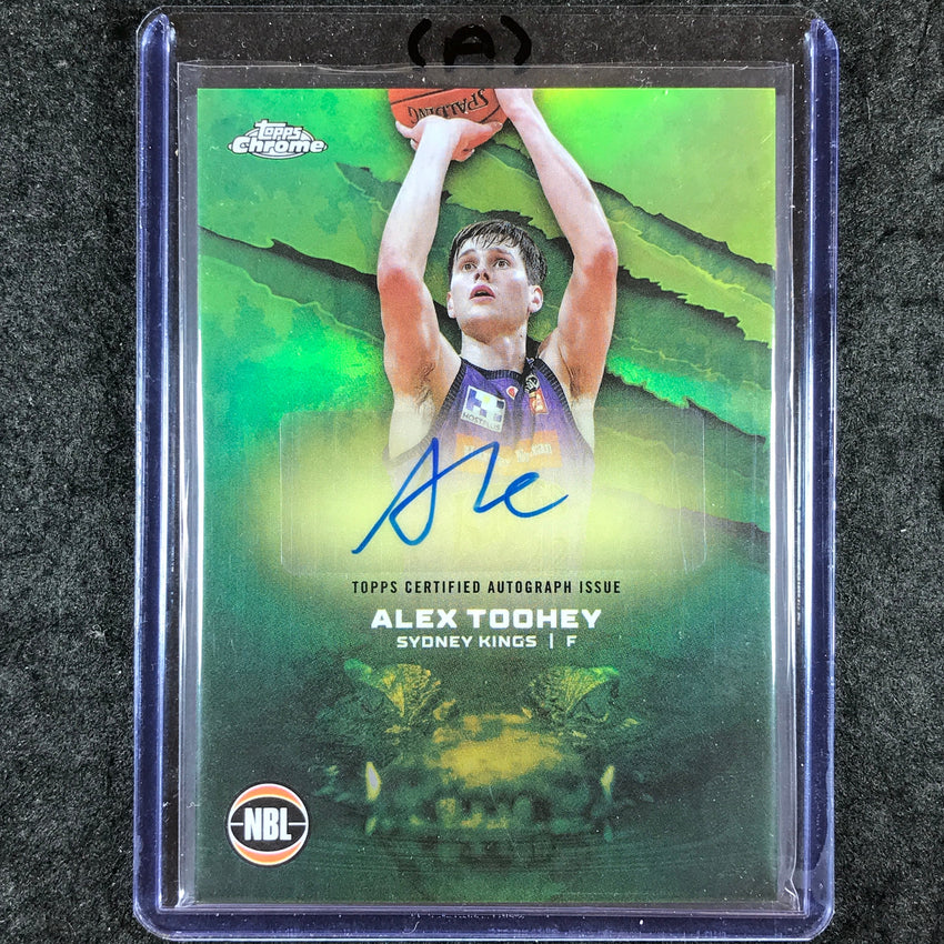 2024-25 Topps Chrome NBL ALEX TOOHEY NBL Auto Refractor #AT (A)