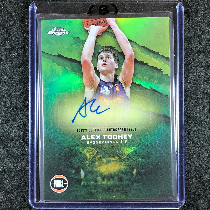 2024-25 Topps Chrome NBL ALEX TOOHEY NBL Auto Refractor #AT (B)