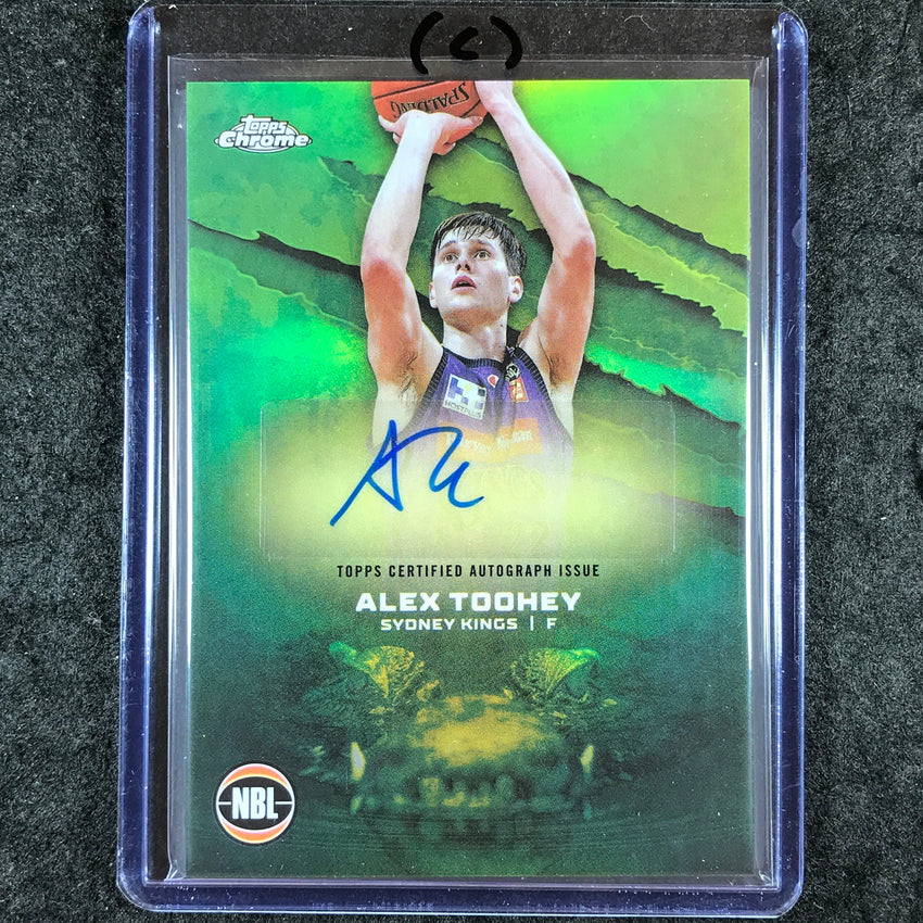 2024-25 Topps Chrome NBL ALEX TOOHEY NBL Auto Refractor #AT (C)
